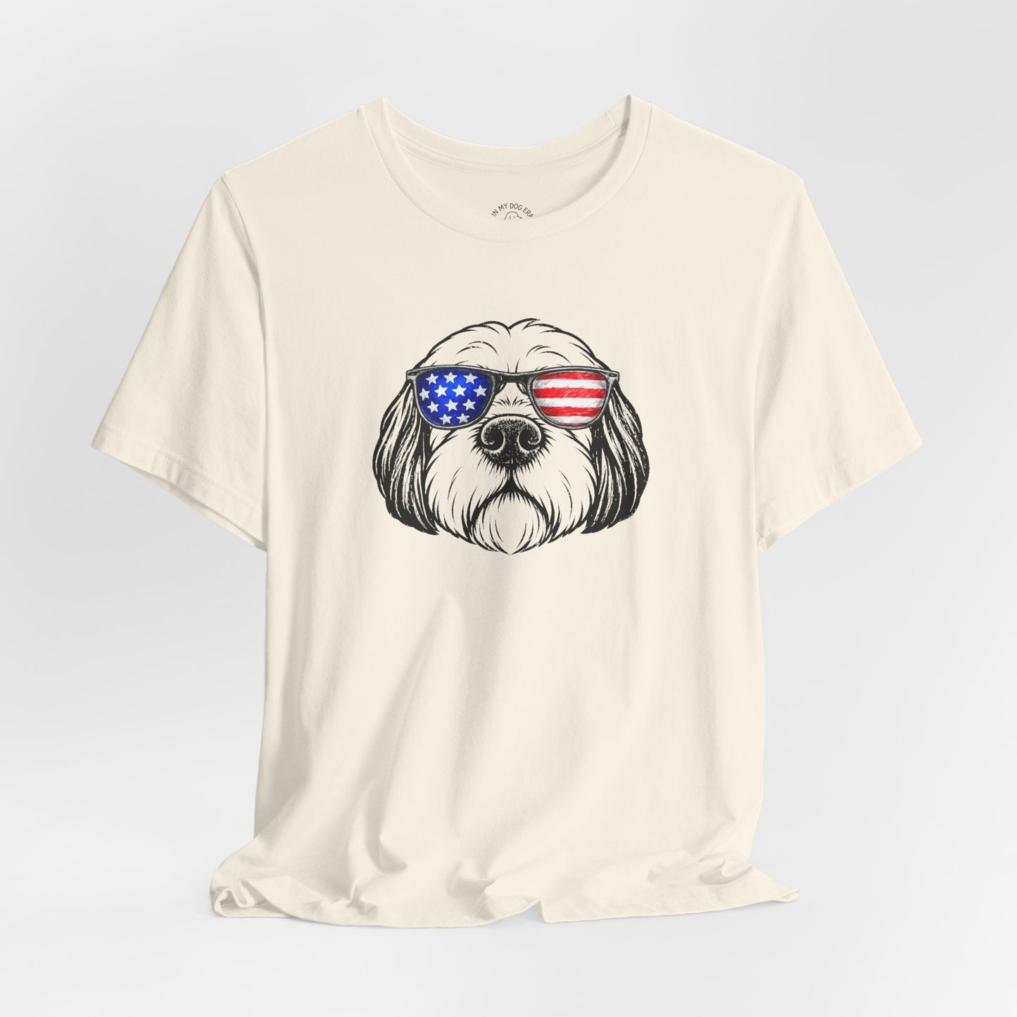 Red, White & BOOP Shih Tzu T-Shirt