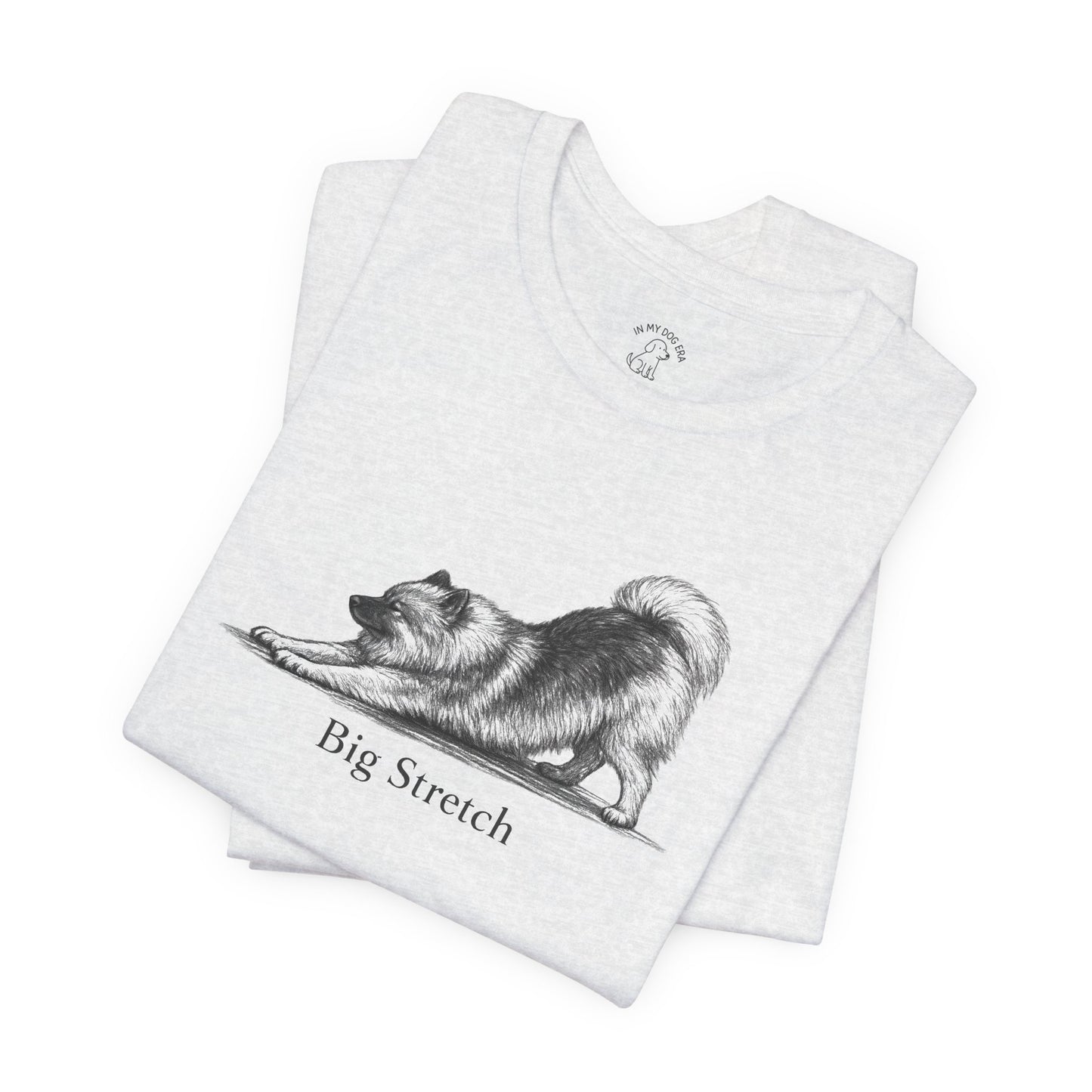 Big Stretch Keeshond T-Shirt