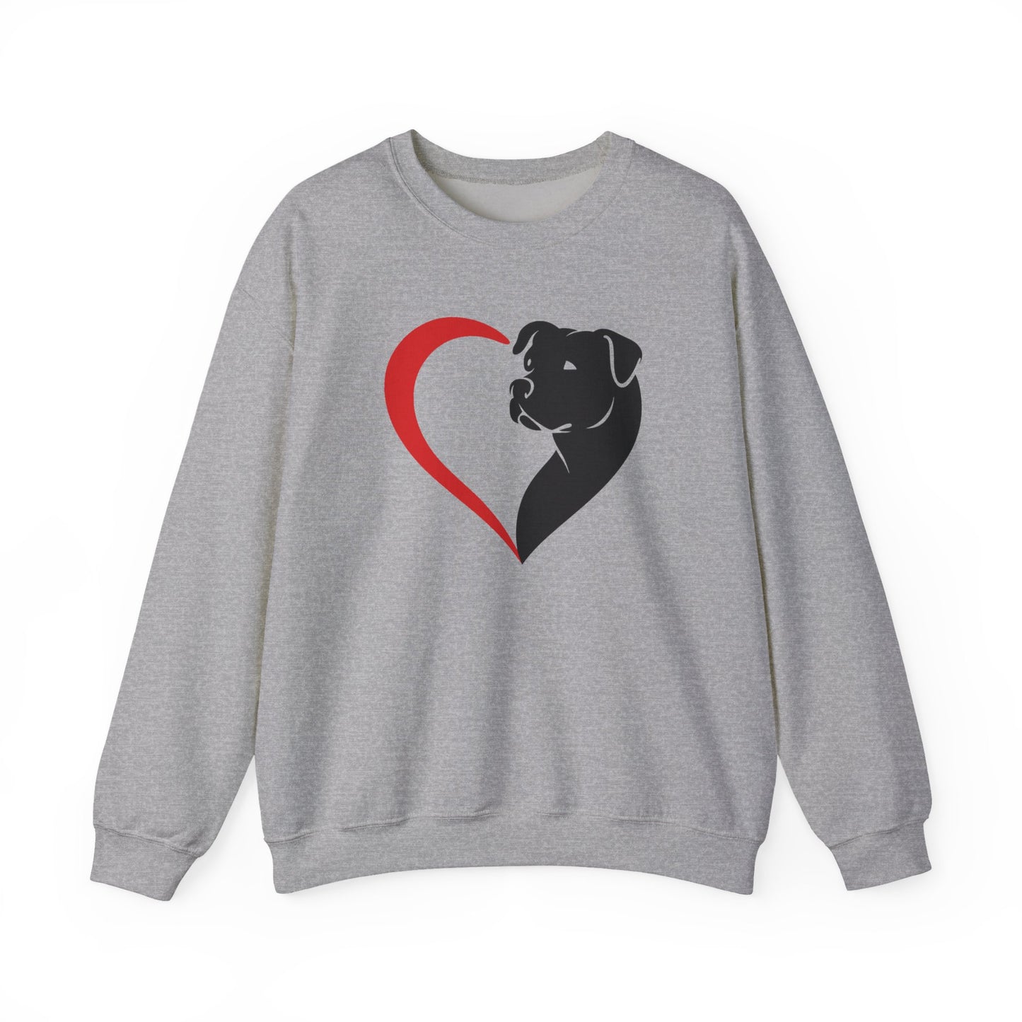 Pit Bull Heart Sweatshirt