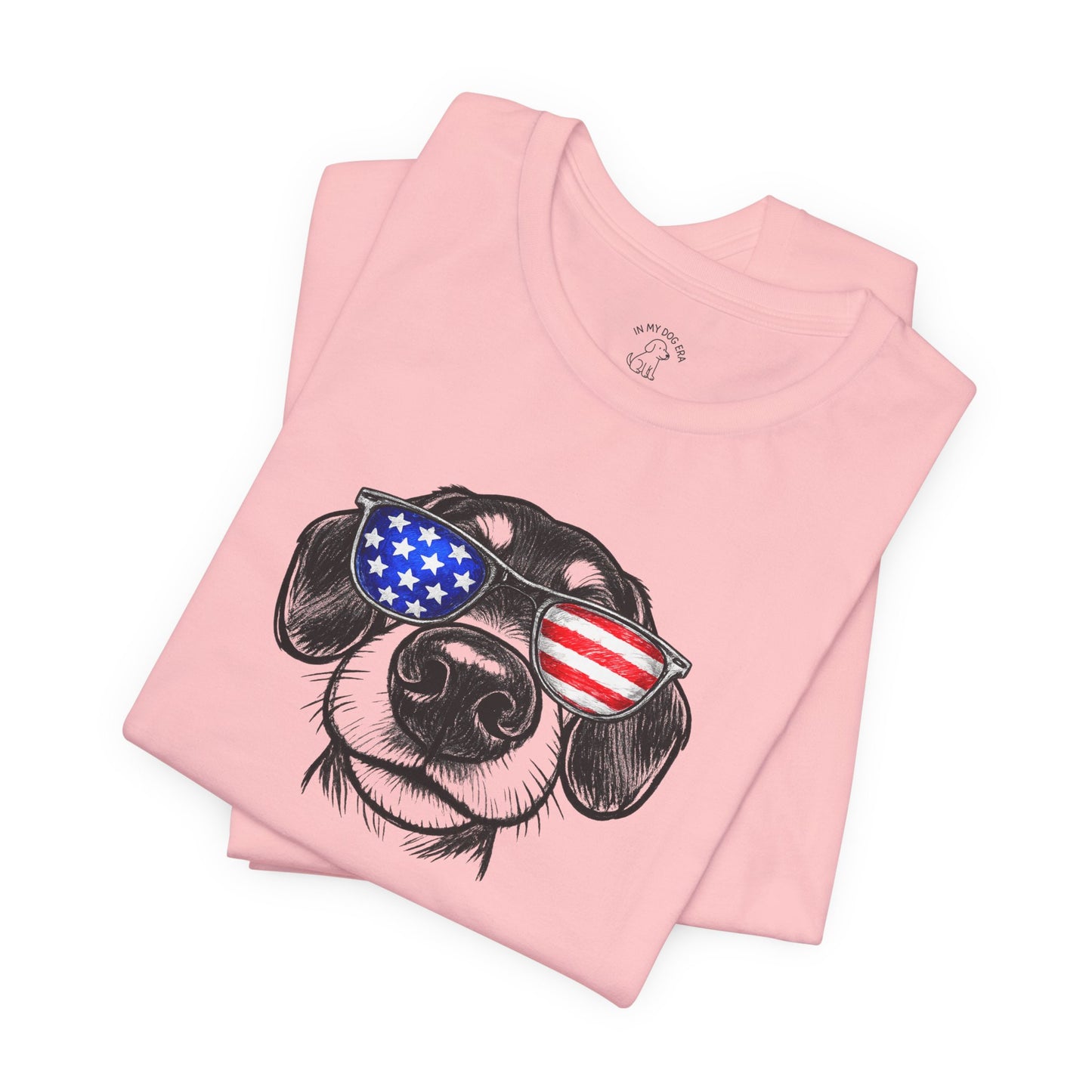 Red, White & BOOP Dachshund T-Shirt