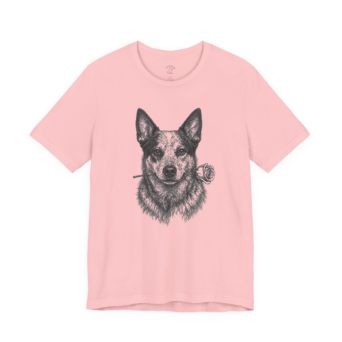 Australian Cattle Dog Heeler Rose Collection T-Shirt