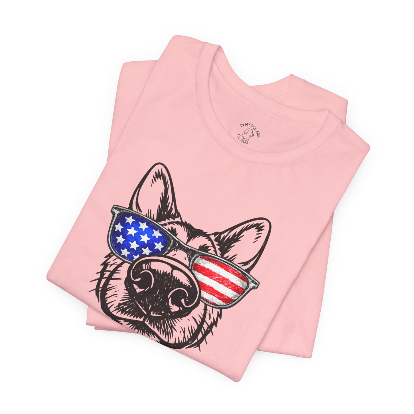 Red, White & BOOP German Shepherd T-Shirt
