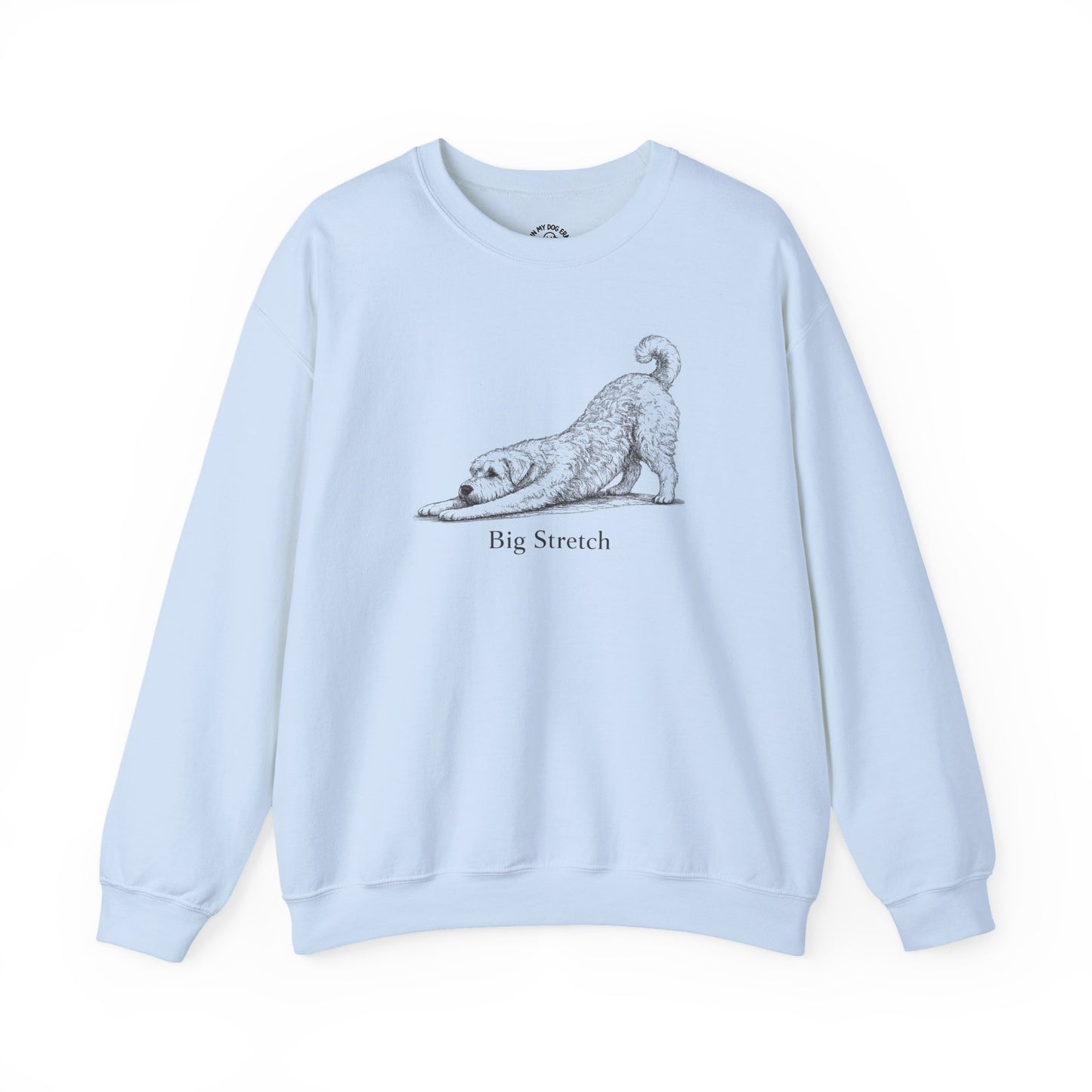 Big Stretch Wheaten Terrier Sweatshirt