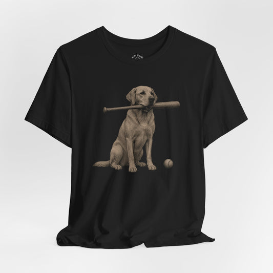 Bat Dog Yellow Labrador Retriever T-Shirt