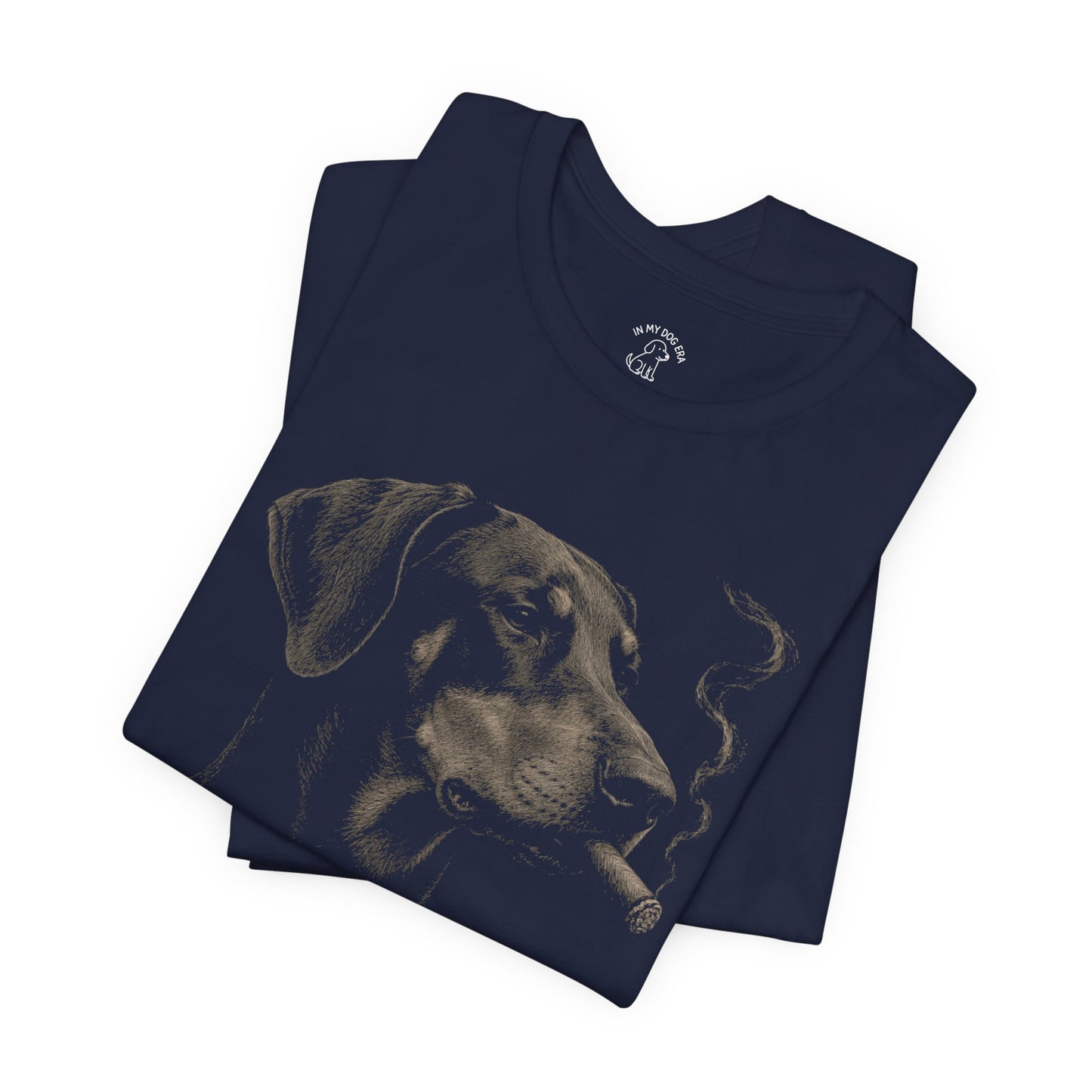 The Gentleman Doberman T-Shirt (Natural Ears)