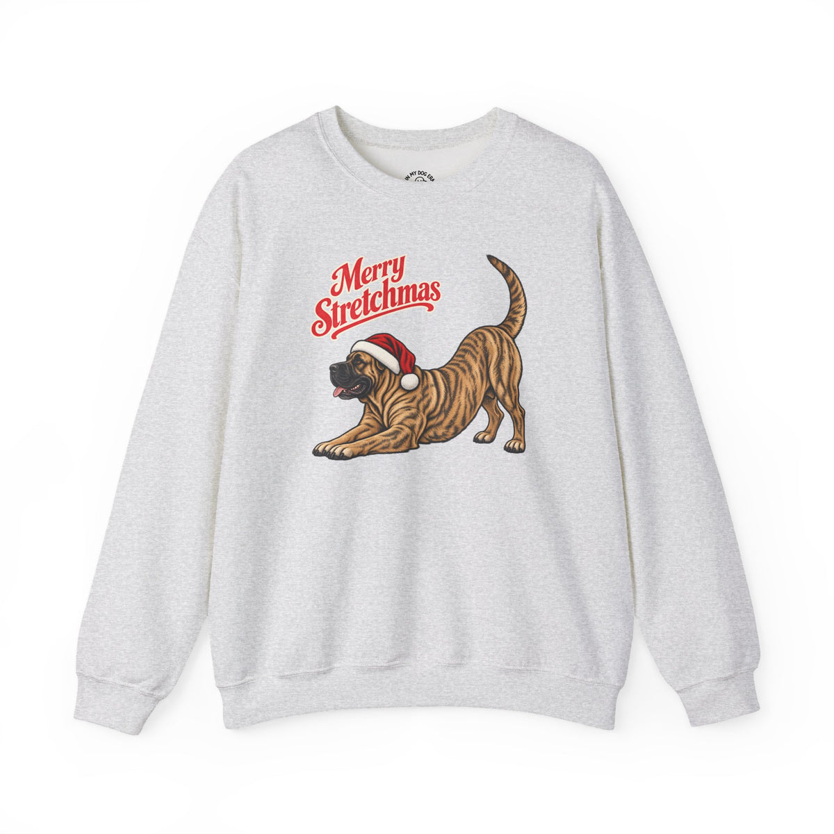 Presa Canario Christmas Sweatshirt | Merry Stretchmas