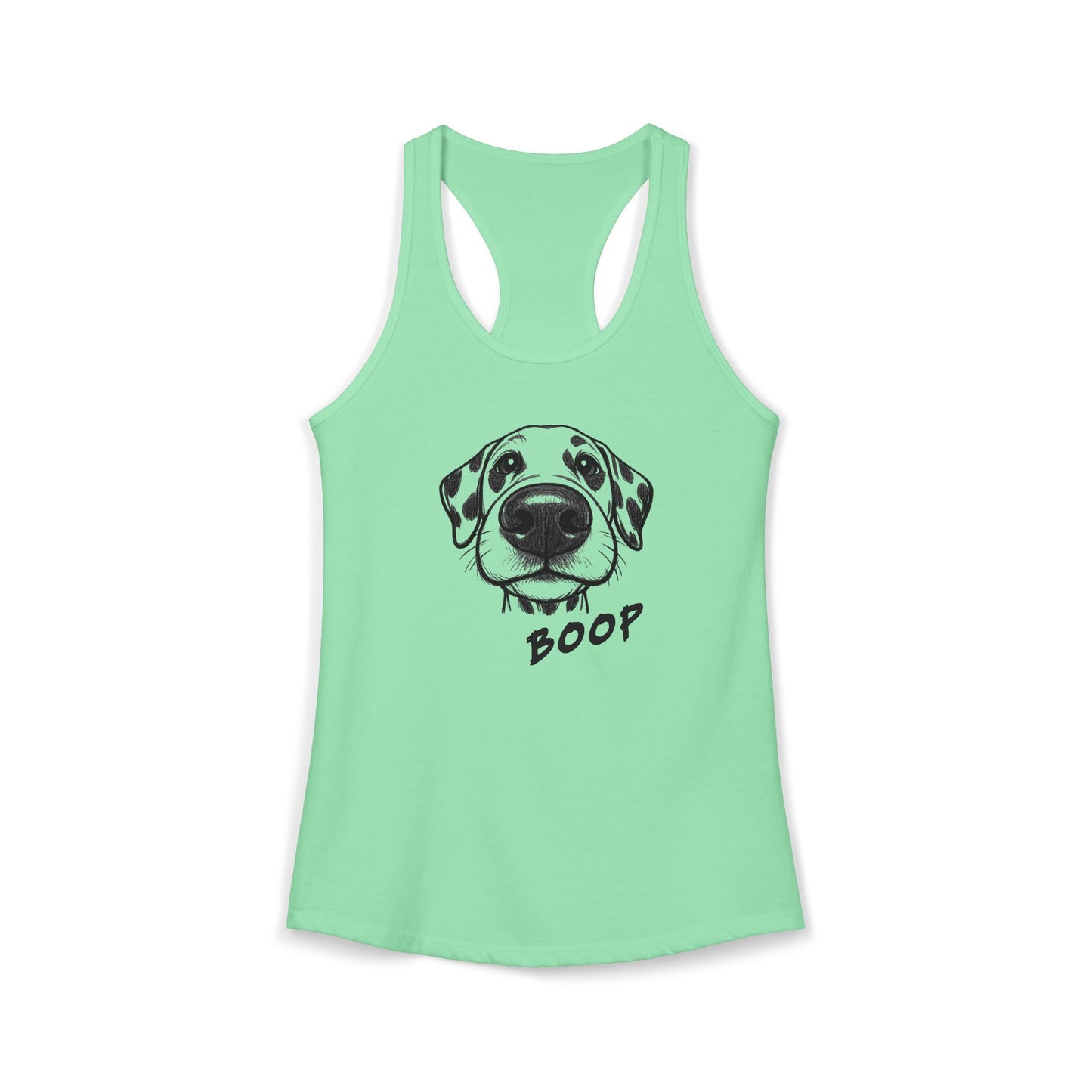 BOOP Classic - Dalmatian - Women's Racerback Tanktop