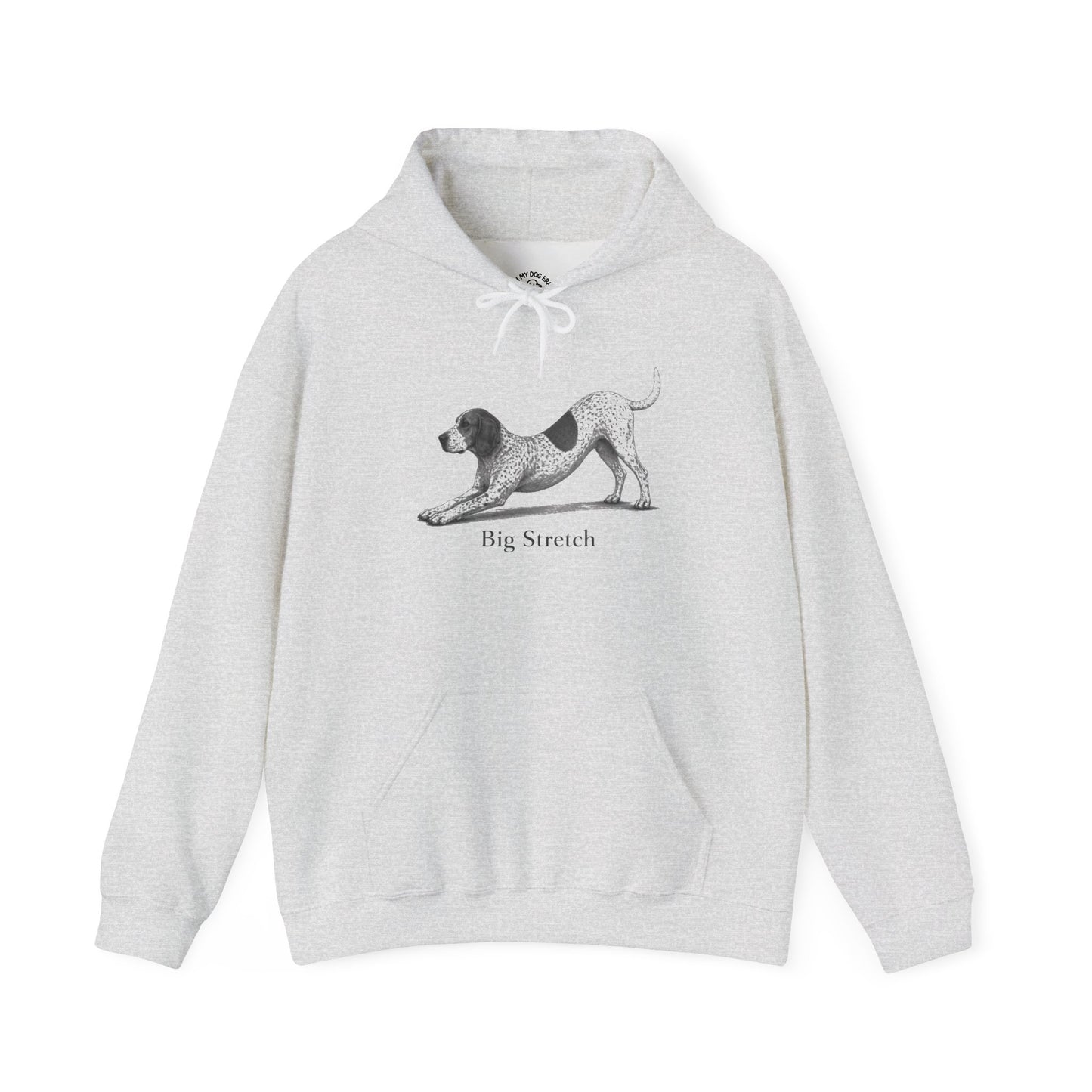 Big Stretch American English Coonhound - Hoodie (Red Tick Coonhound)