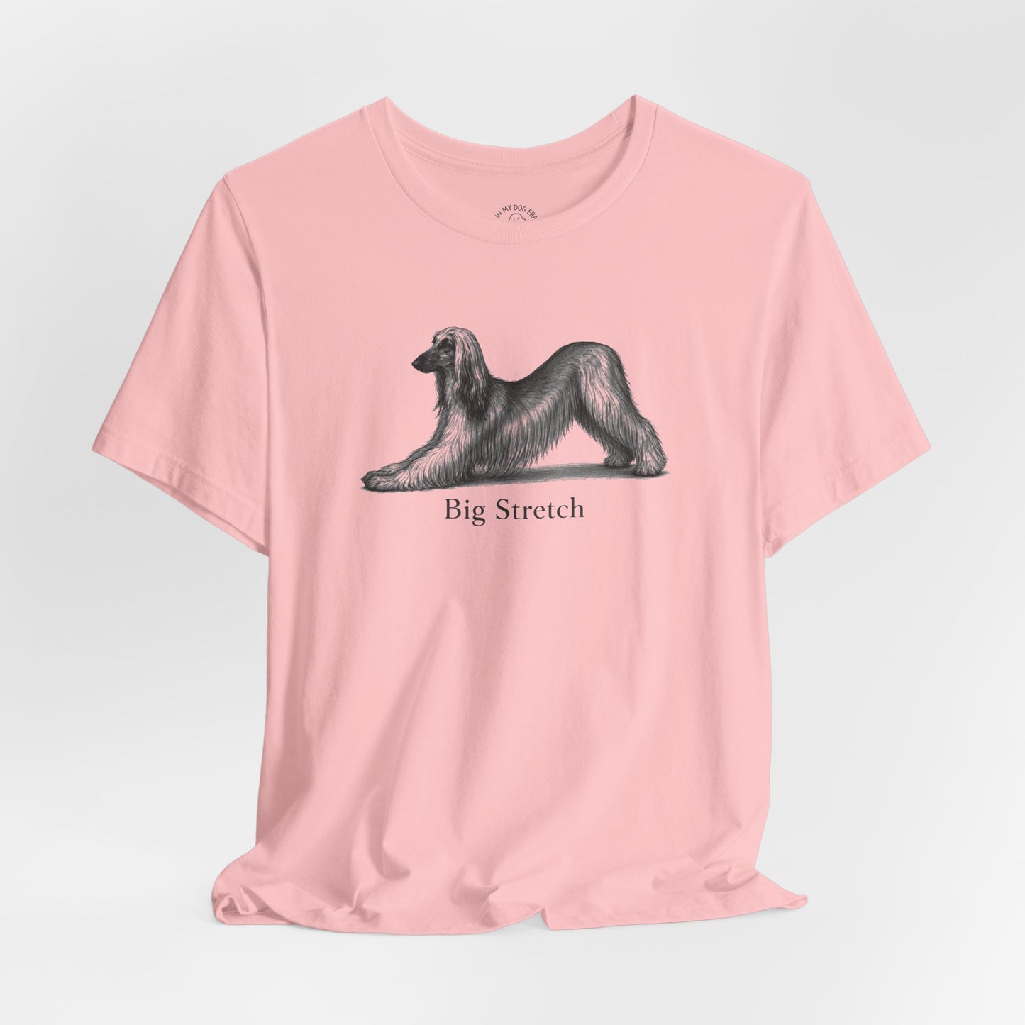 Big Stretch Afghan Hound T-Shirt