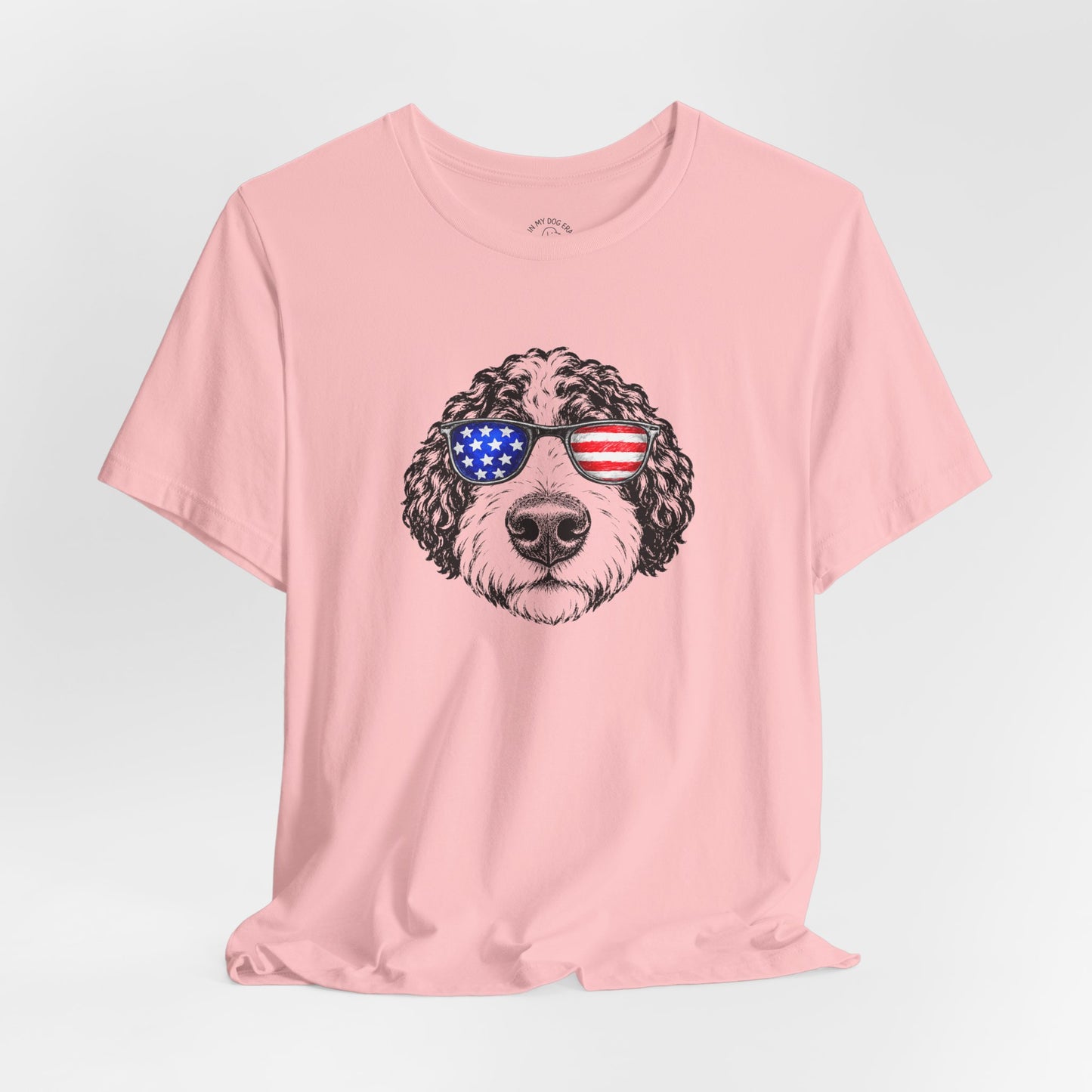 Red, White & BOOP Aussiedoodle T-Shirt