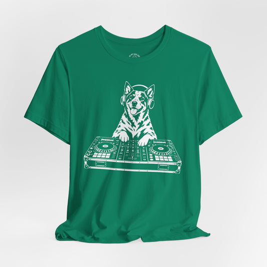 Australian Cattle Dog (Heeler) DJ T-Shirt