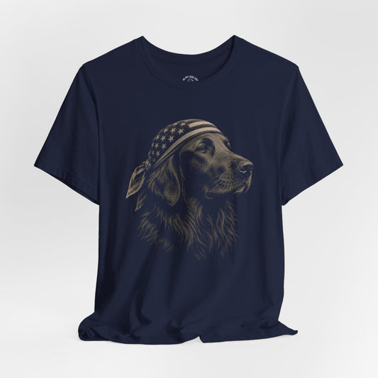 All-American Flat-Coated Retriever T-Shirt
