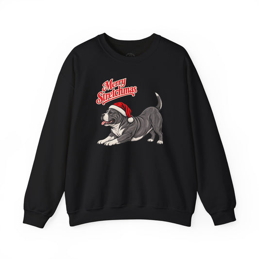 American Bully Christmas Sweatshirt | Merry Stretchmas