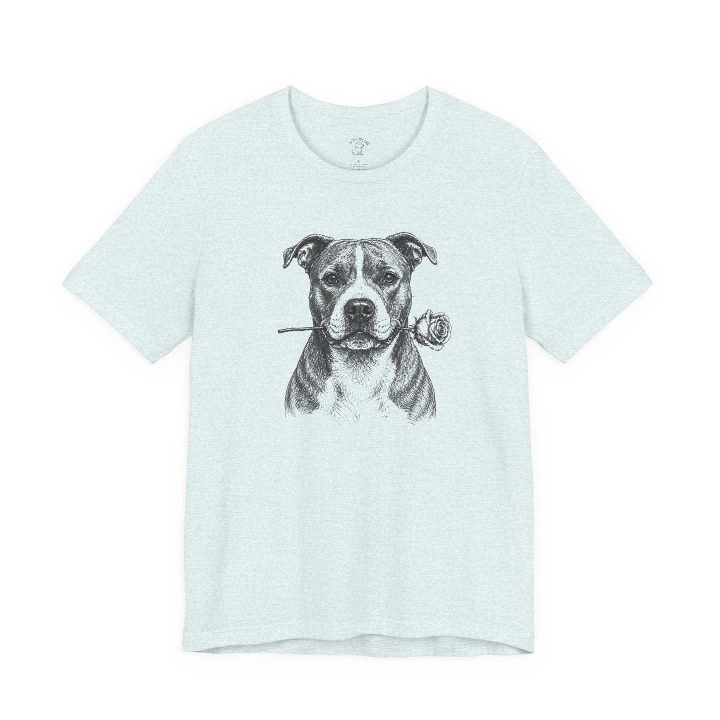 American Staffordshire Terrier Rose Collection T-Shirt