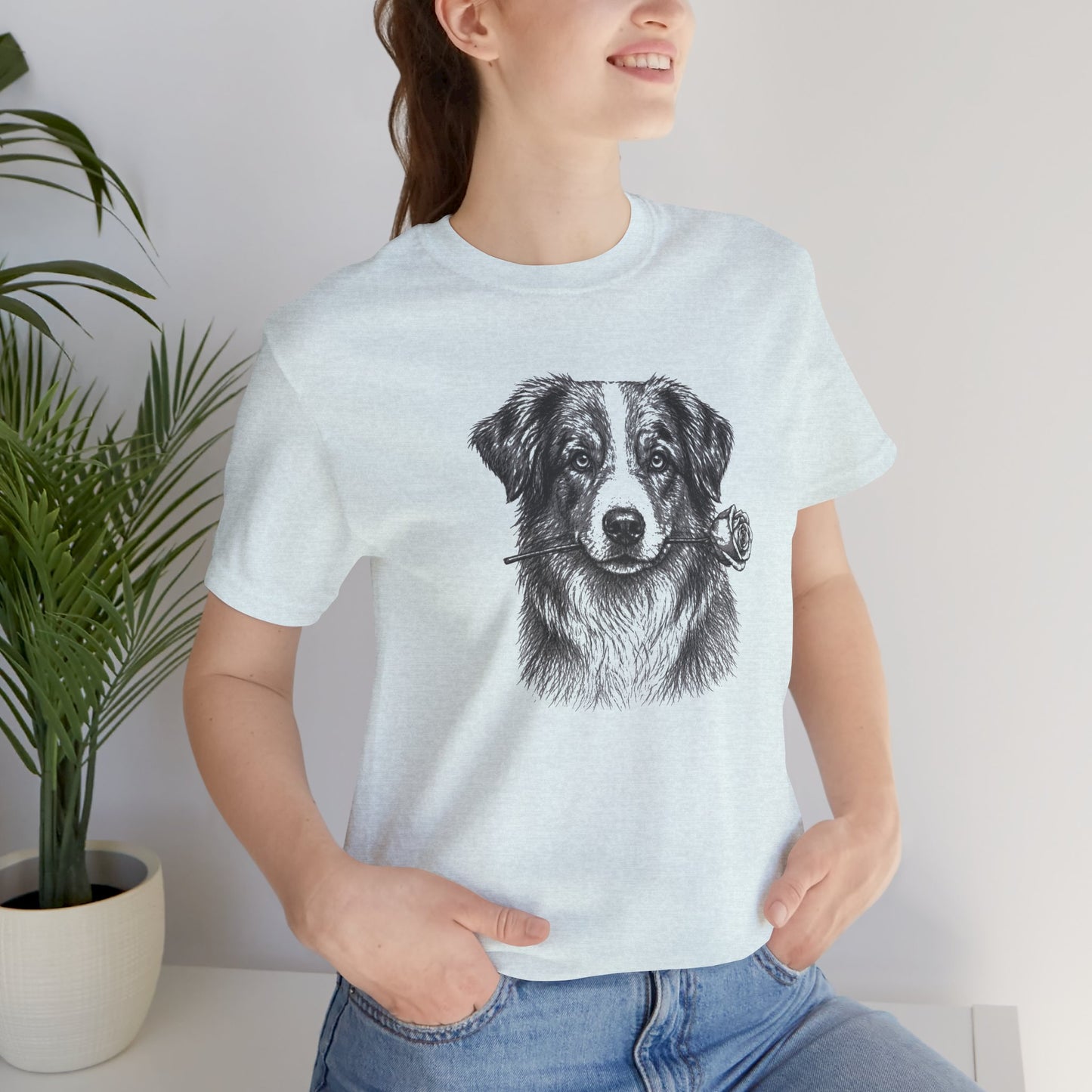 Australian Shepherd Rose Collection T-Shirt