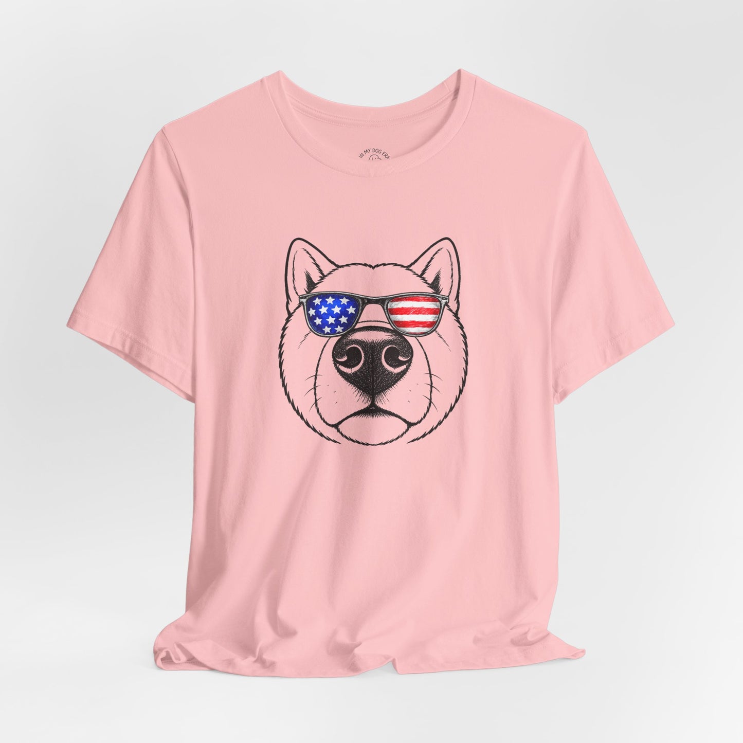 Red, White & BOOP Akita T-Shirt