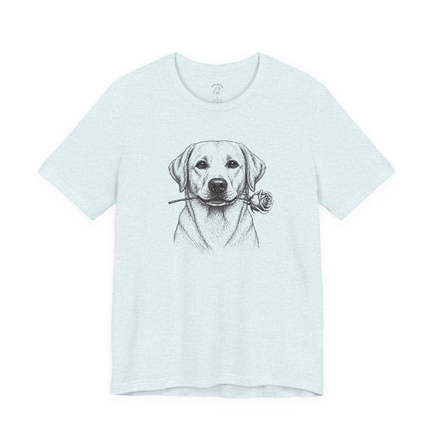 Yellow Labrador Retriever Rose Collection T-Shirt