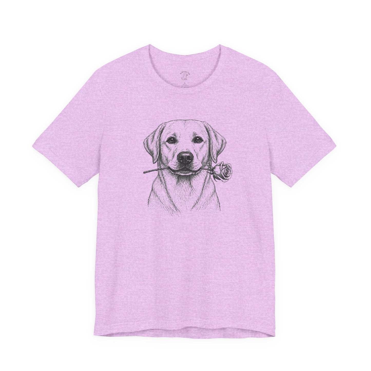 Yellow Labrador Retriever Rose Collection T-Shirt