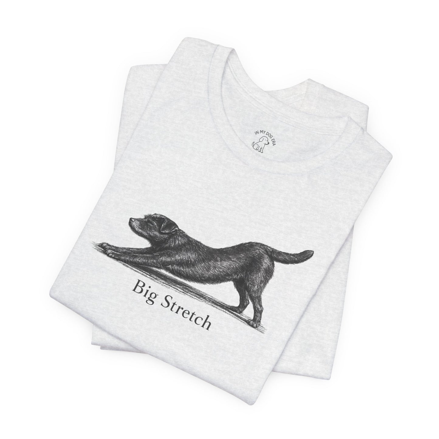 Big Stretch Patterdale Terrier T-Shirt