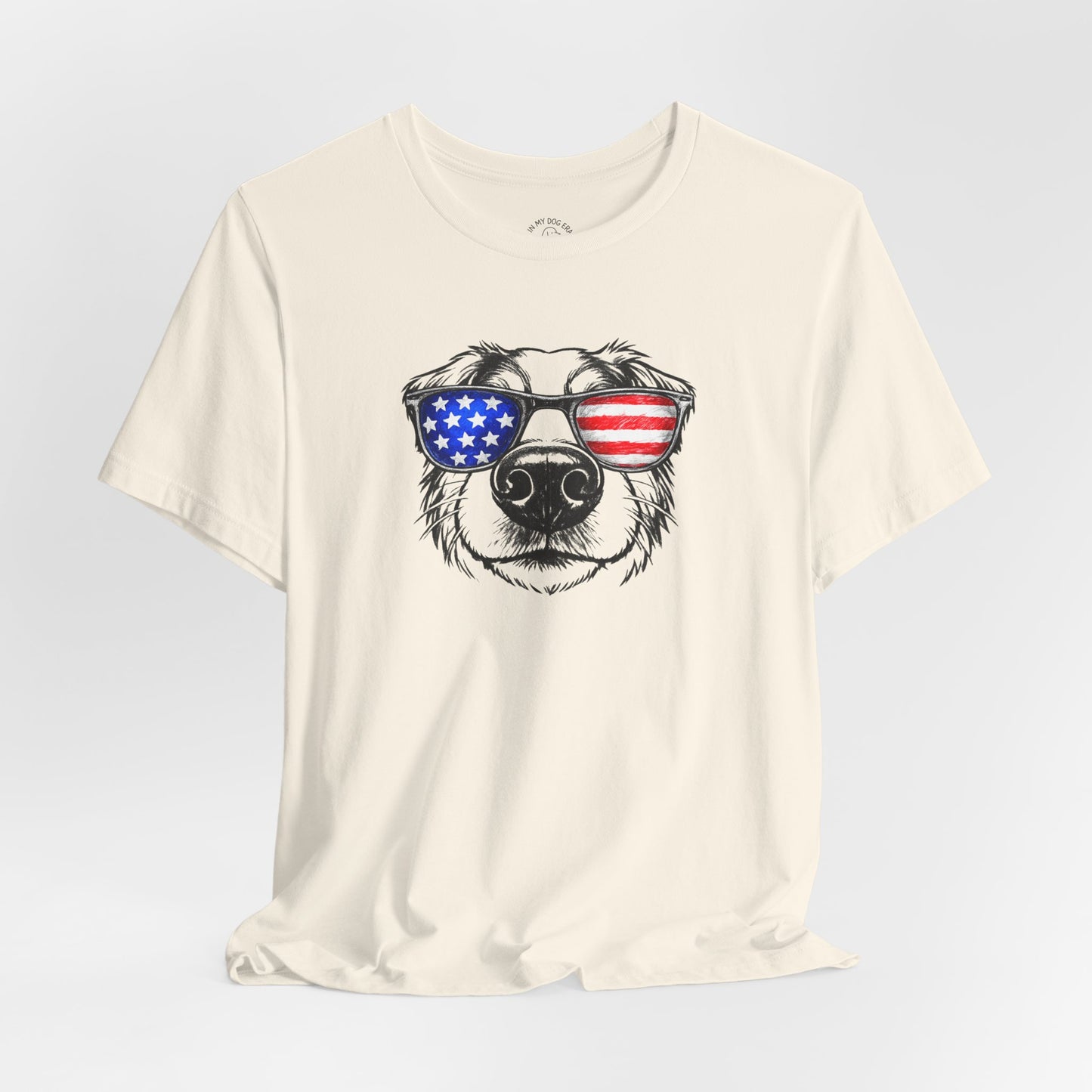 Red, White & BOOP Australian Shepherd T-Shirt