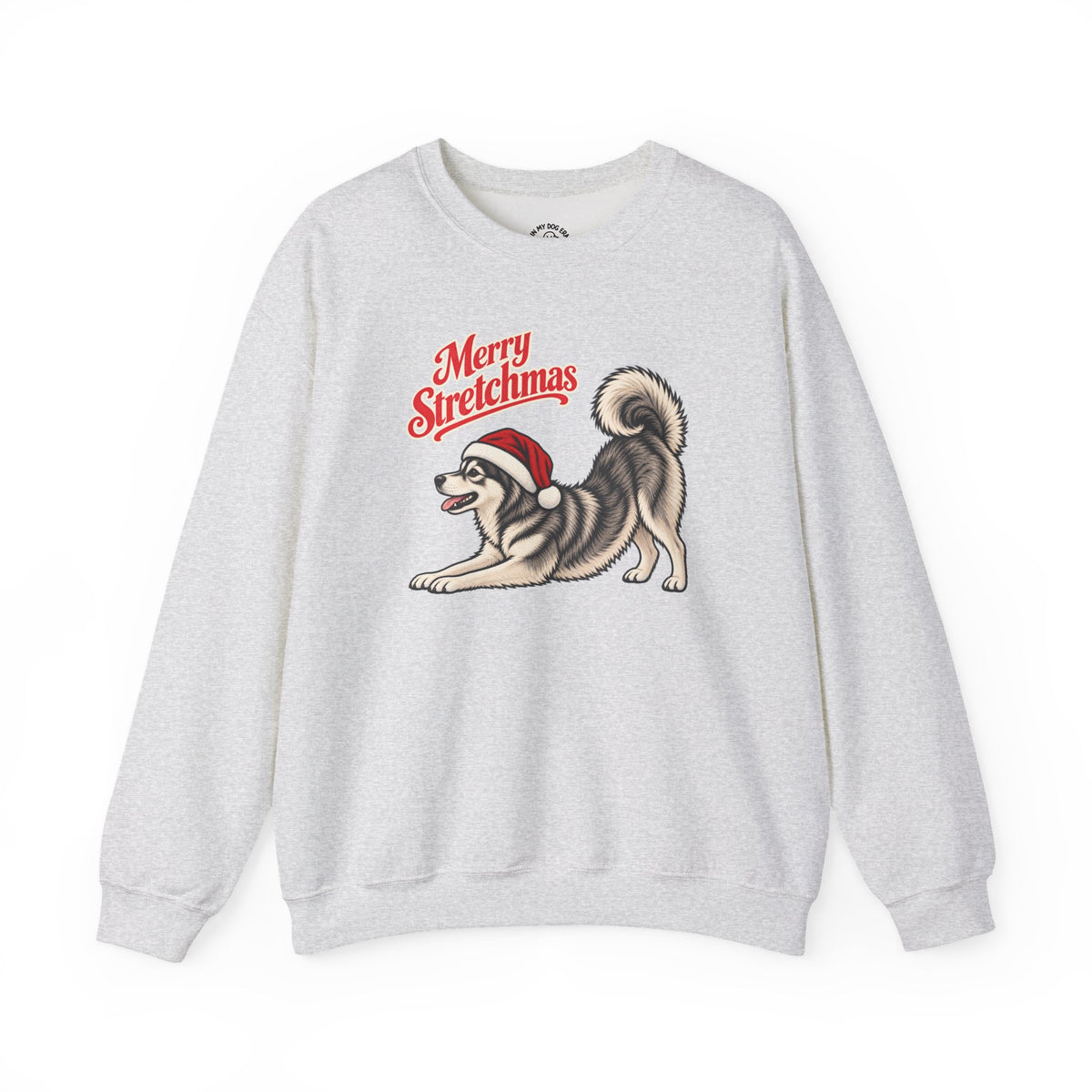 Alaskan Klee Kai Christmas Sweatshirt | Merry Stretchmas
