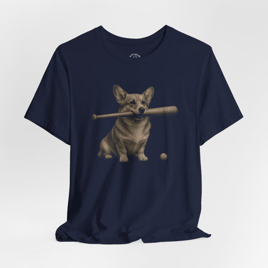 Bat Dog Corgi T-Shirt