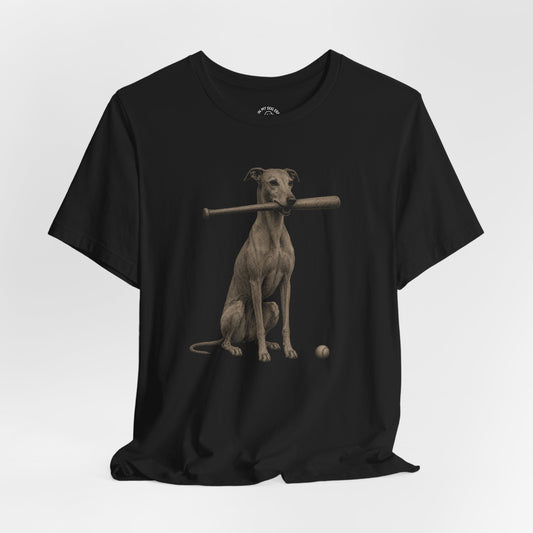 Bat Dog Greyhound T-Shirt