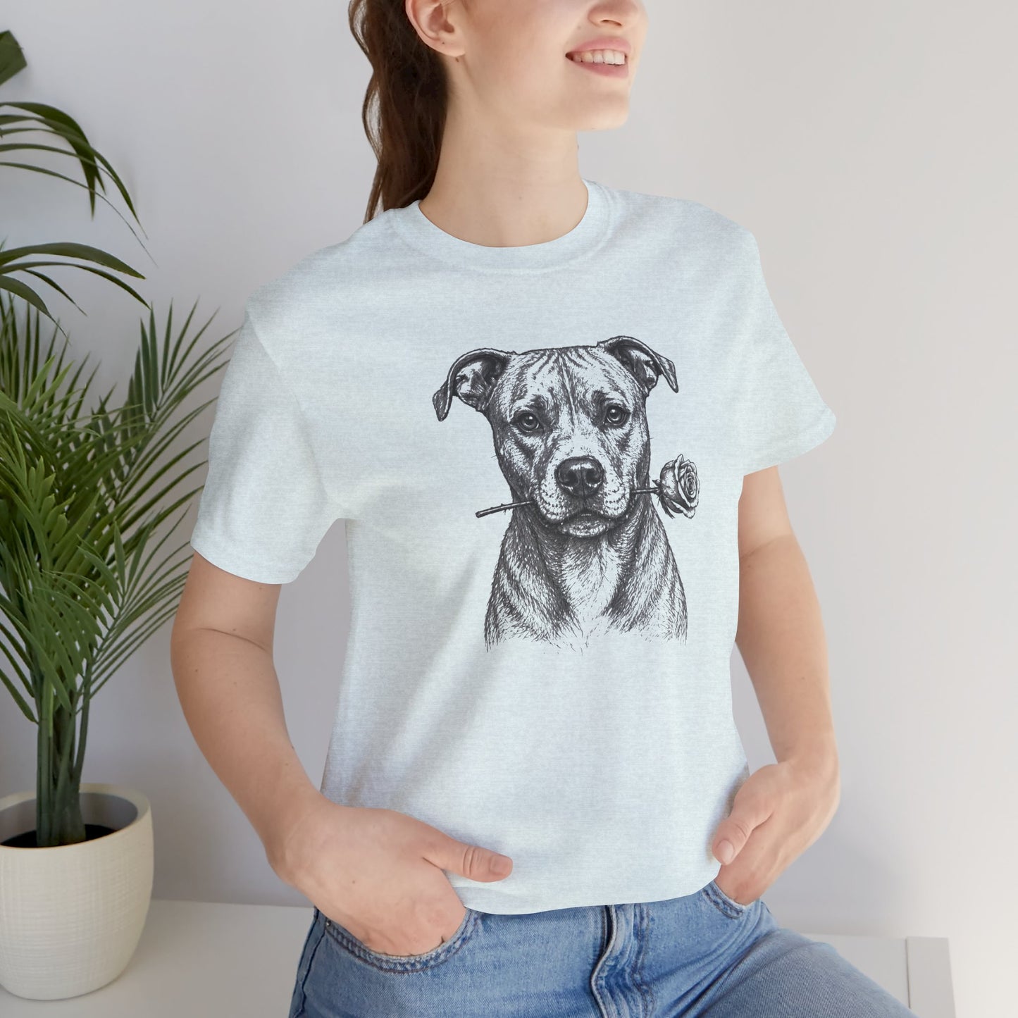 Pit Bull Rose Collection T-Shirt