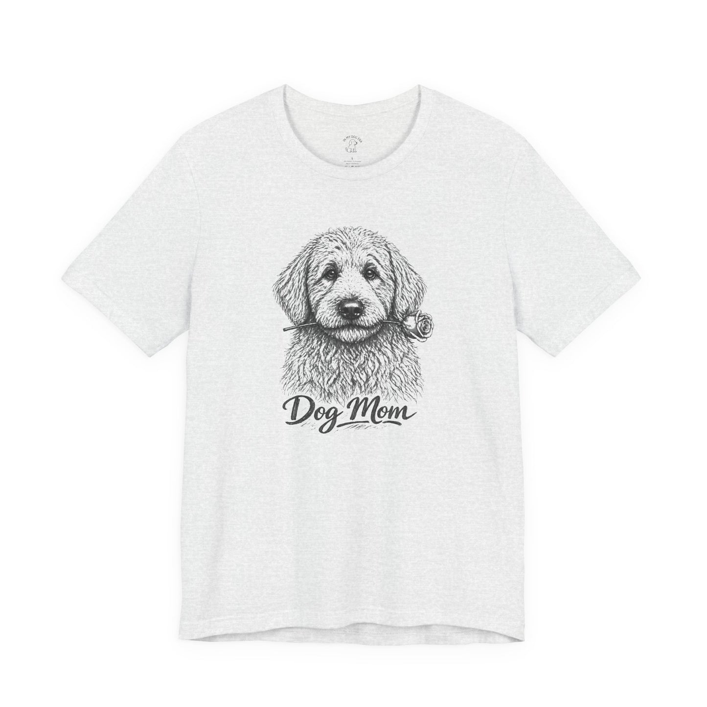 Labradoodle Dog Mom T-Shirt (Rose Collection)