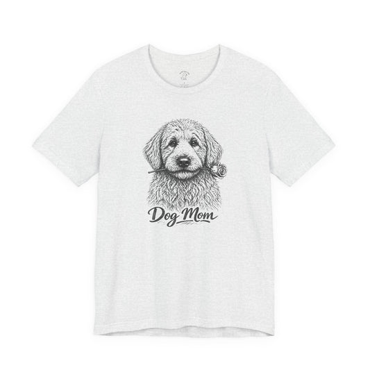 Labradoodle Dog Mom T-Shirt (Rose Collection)