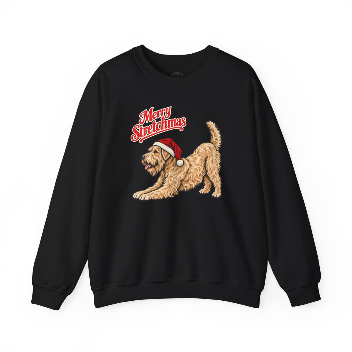 Wheaten Terrier Christmas Sweatshirt | Merry Stretchmas