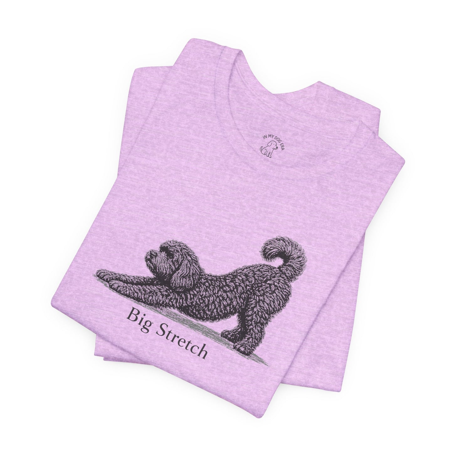 Big Stretch Black Cockapoo T-Shirt