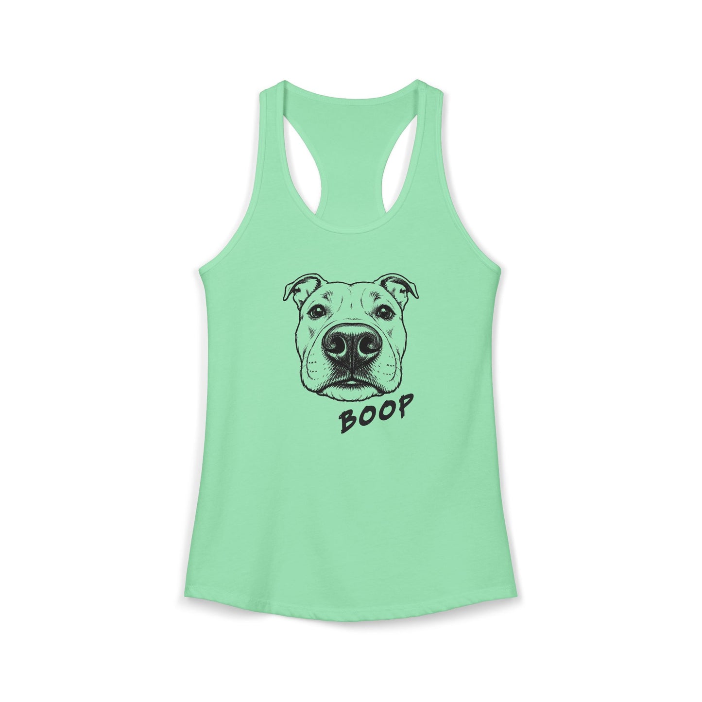BOOP Classic - American Staffordshire Terrier - Women's Racerback Tanktop