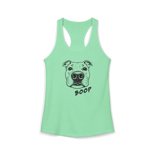BOOP Classic - American Staffordshire Terrier - Women's Racerback Tanktop