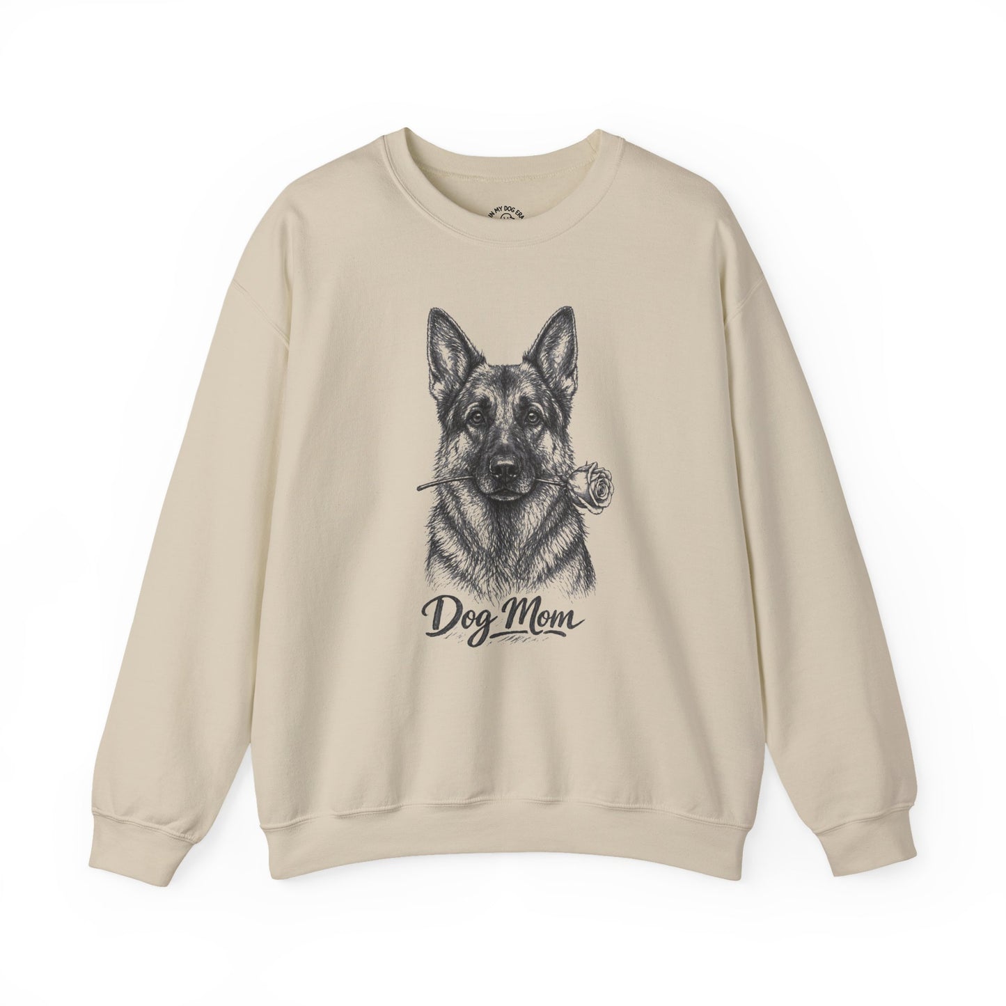 German Shepherd Dog Mom Sweatshirt (Rose Collection)