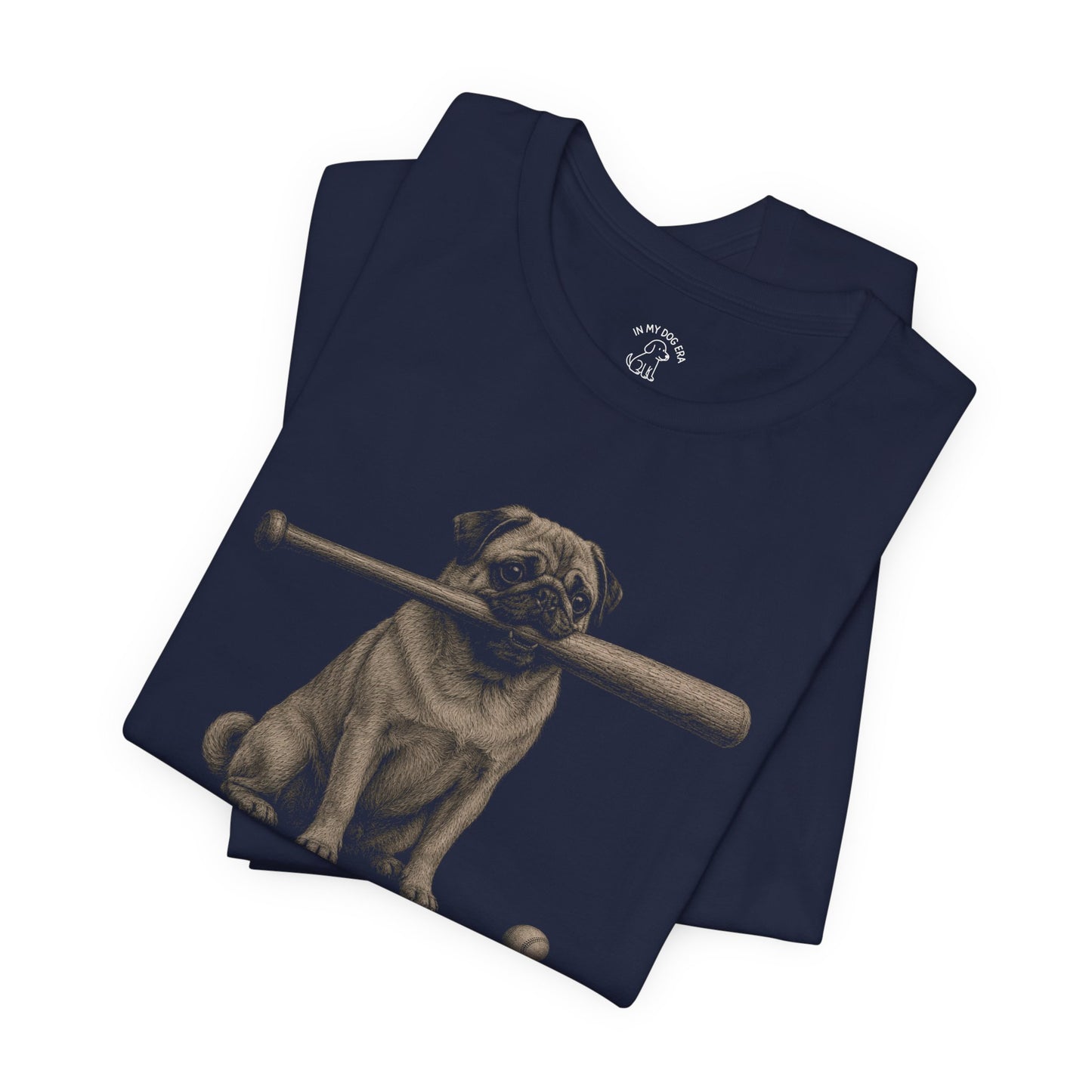 Bat Dog Pug T-Shirt