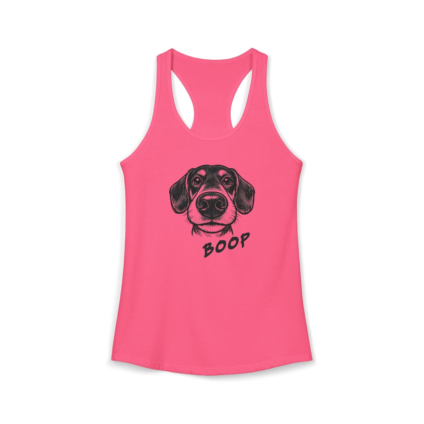 BOOP Classic - Dachshund - Women's Racerback Tanktop
