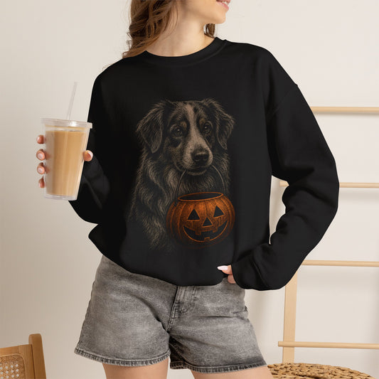 Australian Shepherd Halloween Sweatshirt – Boop or Treat