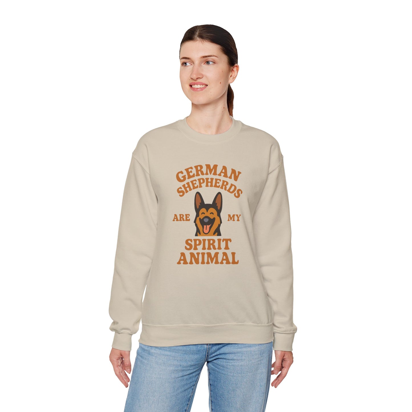 German Shepherds Are My Spirit Animal Sweatshirt