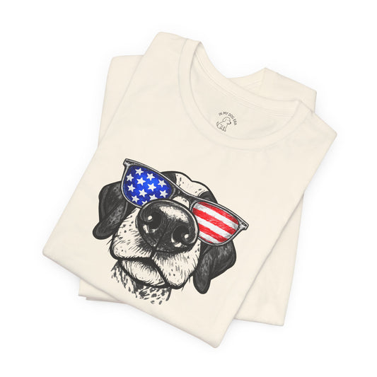 Red, White & BOOP German Shorthaired Pointer T-Shirt