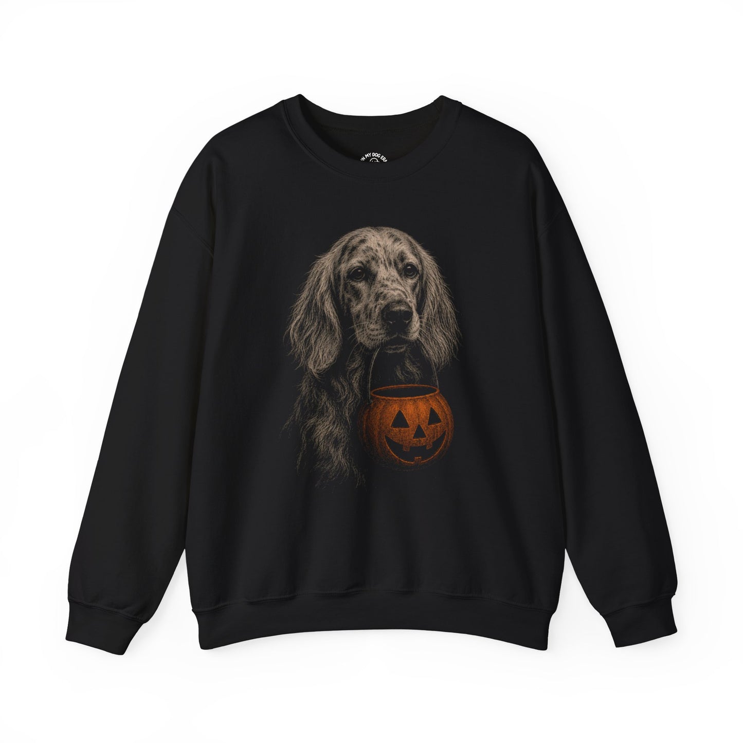 English Setter Halloween Sweatshirt – Boop or Treat