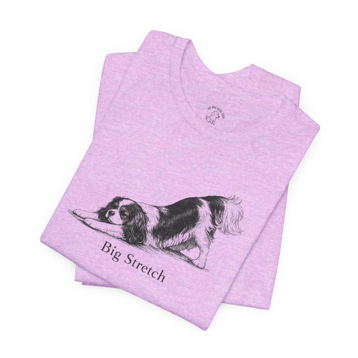 Big Stretch Cavalier King Charles Spaniel T-Shirt