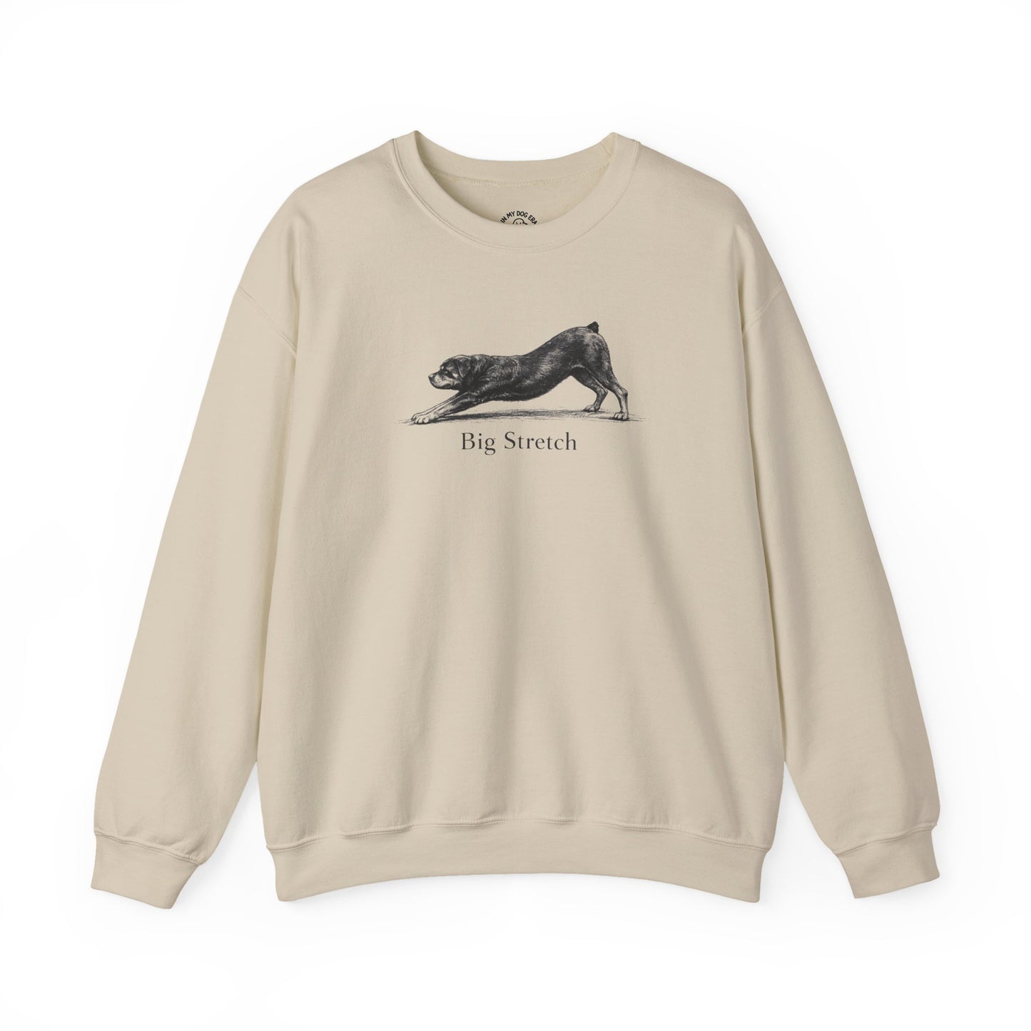 Big Stretch Rottweiler (Docked Tail) Sweatshirt