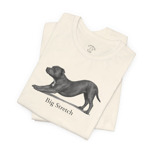 Big Stretch Staffordshire Bull Terrier T-Shirt