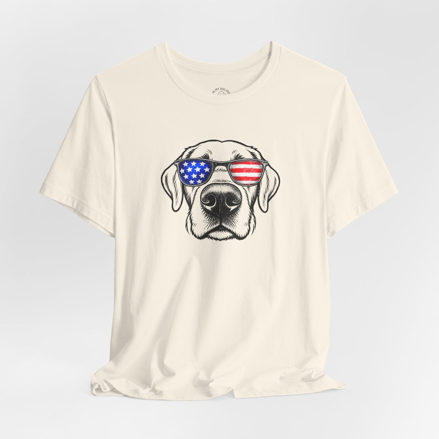Red, White & BOOP Black Labrador Retriever T-Shirt
