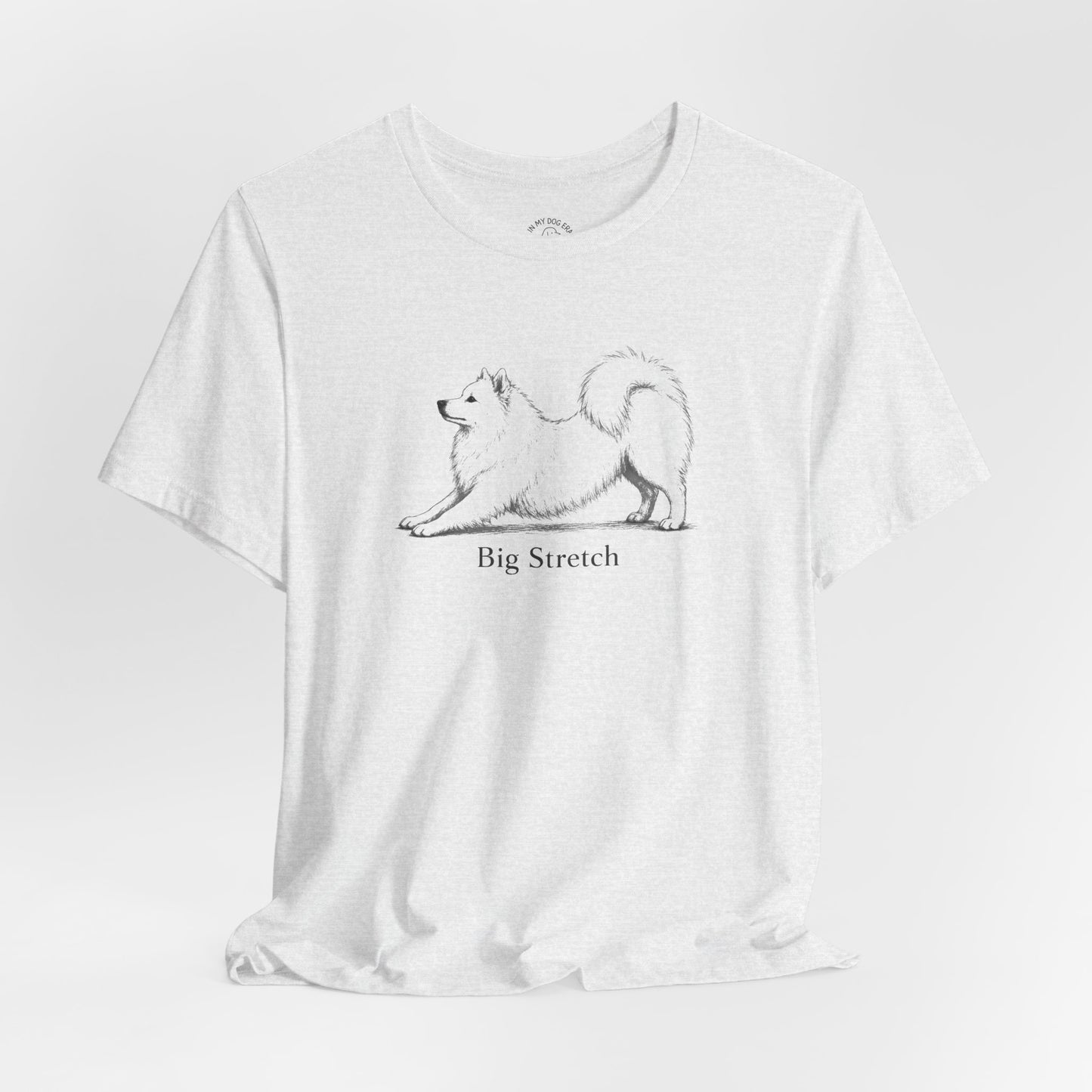Big Stretch American Eskimo Dog T-Shirt
