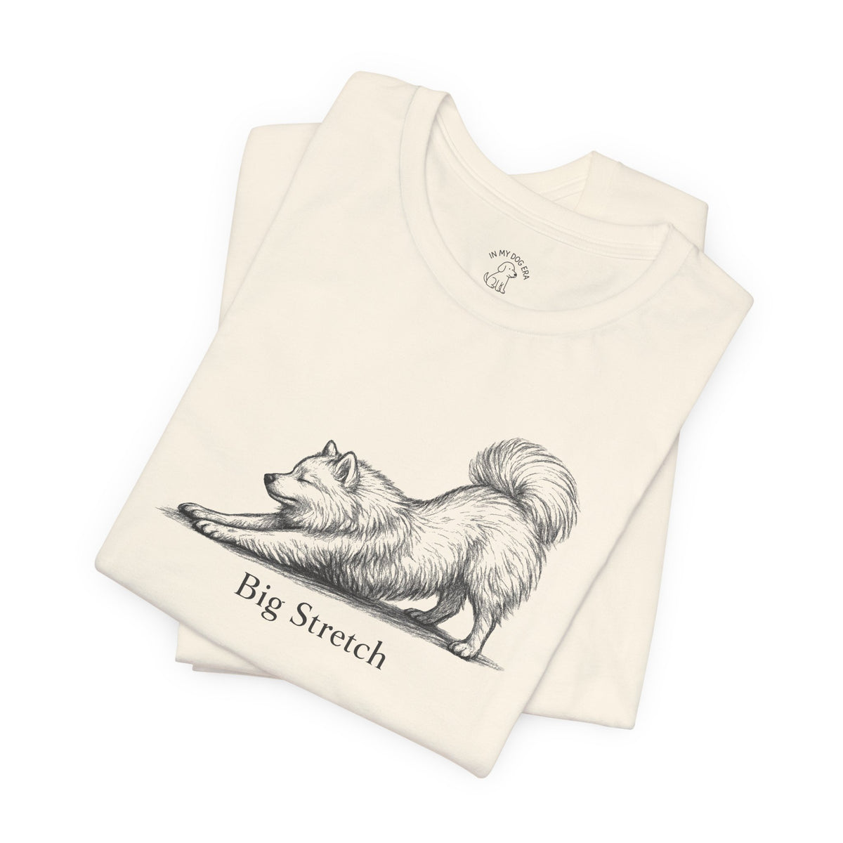 Big Stretch Japanese Spitz T-Shirt