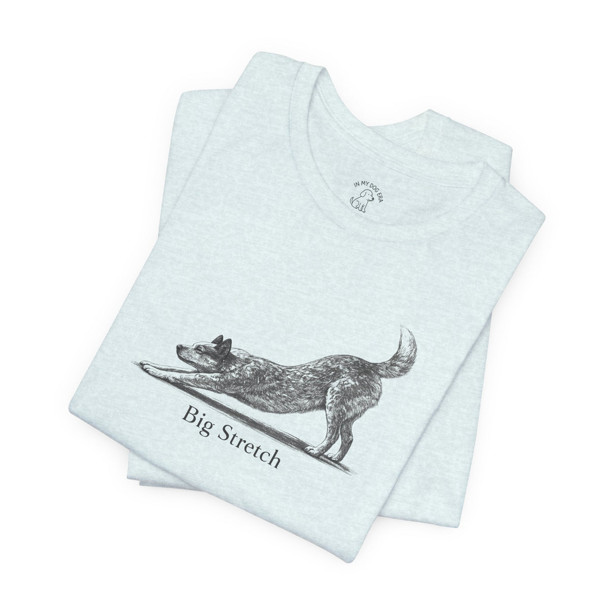 Big Stretch Australian Cattle Dog T-Shirt (Red Heeler)