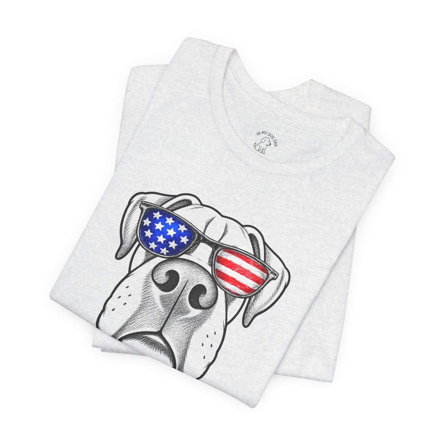 Red, White & BOOP Boxer T-Shirt