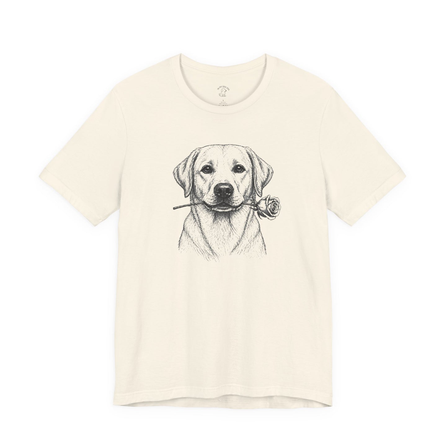Yellow Labrador Retriever Rose Collection T-Shirt